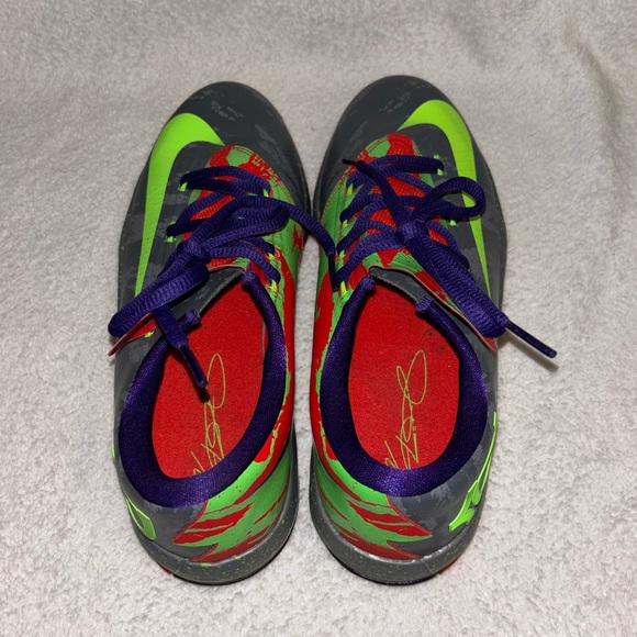 Nike Kevin Durant KD 6 “Energy” Sneakers - Size 5Y/6.5 Women's - Picture 3 of 10